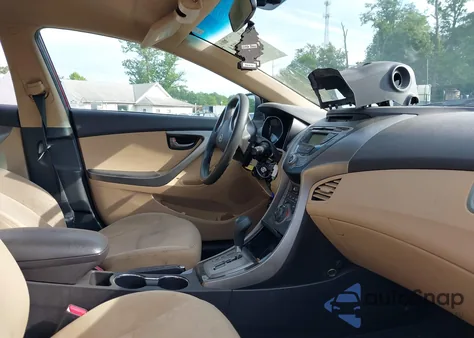 2013 Hyundai Elantra Gls из США, поврежденный, VIN 5NPDH4AE2DH189674